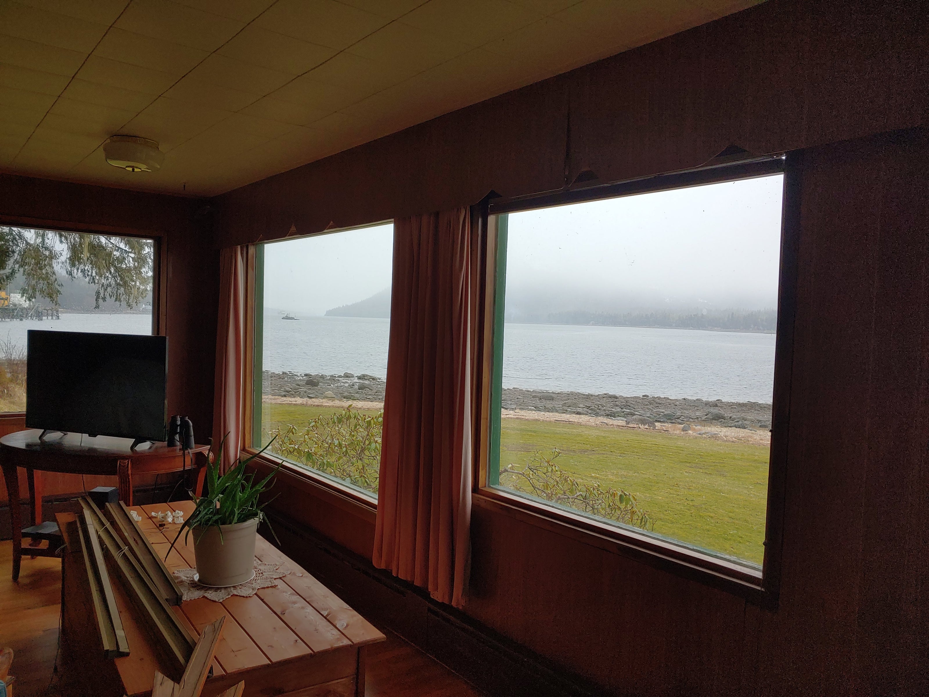 serene view from remodeling  room