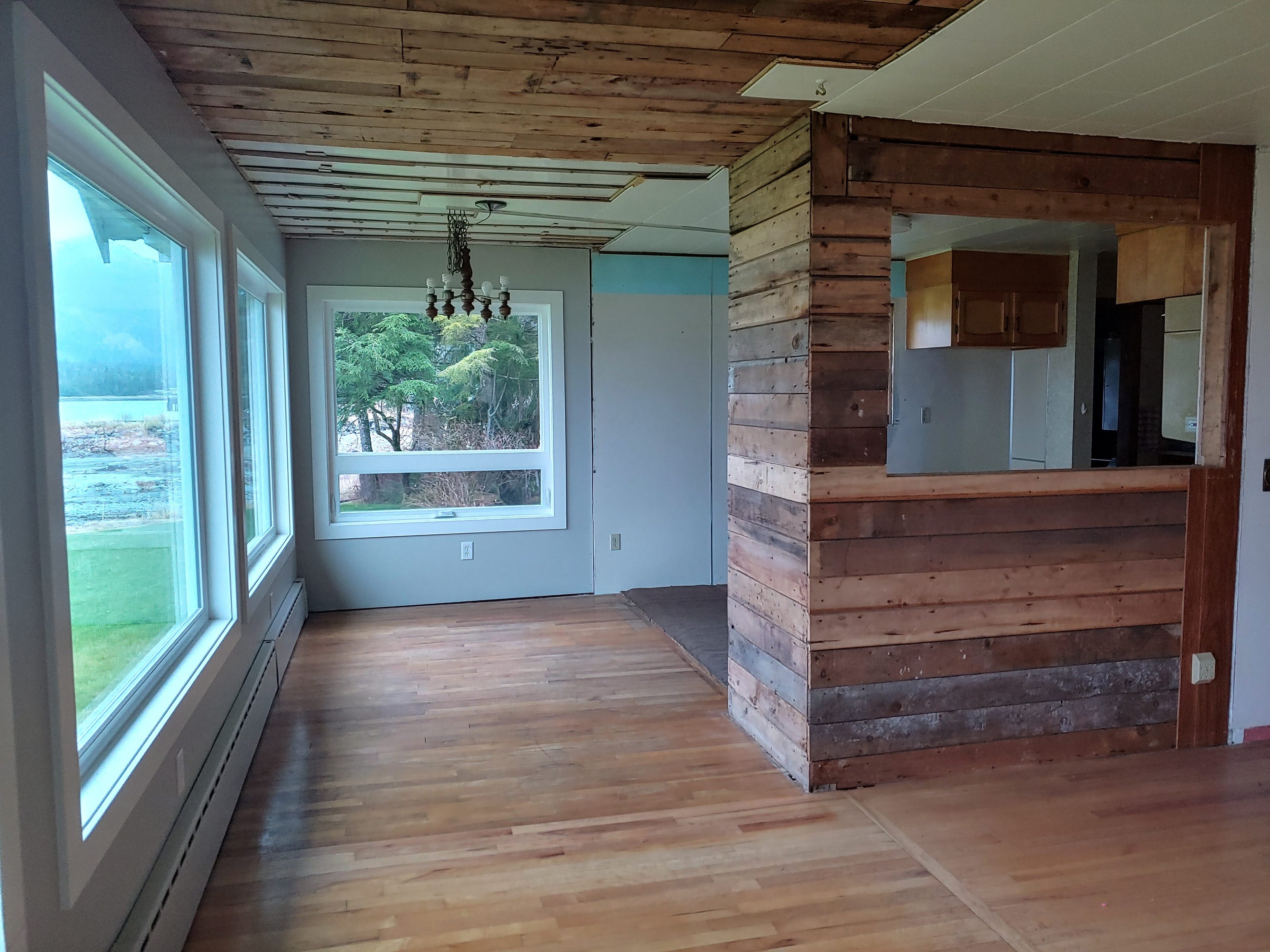 light-colored hardwood flooring
