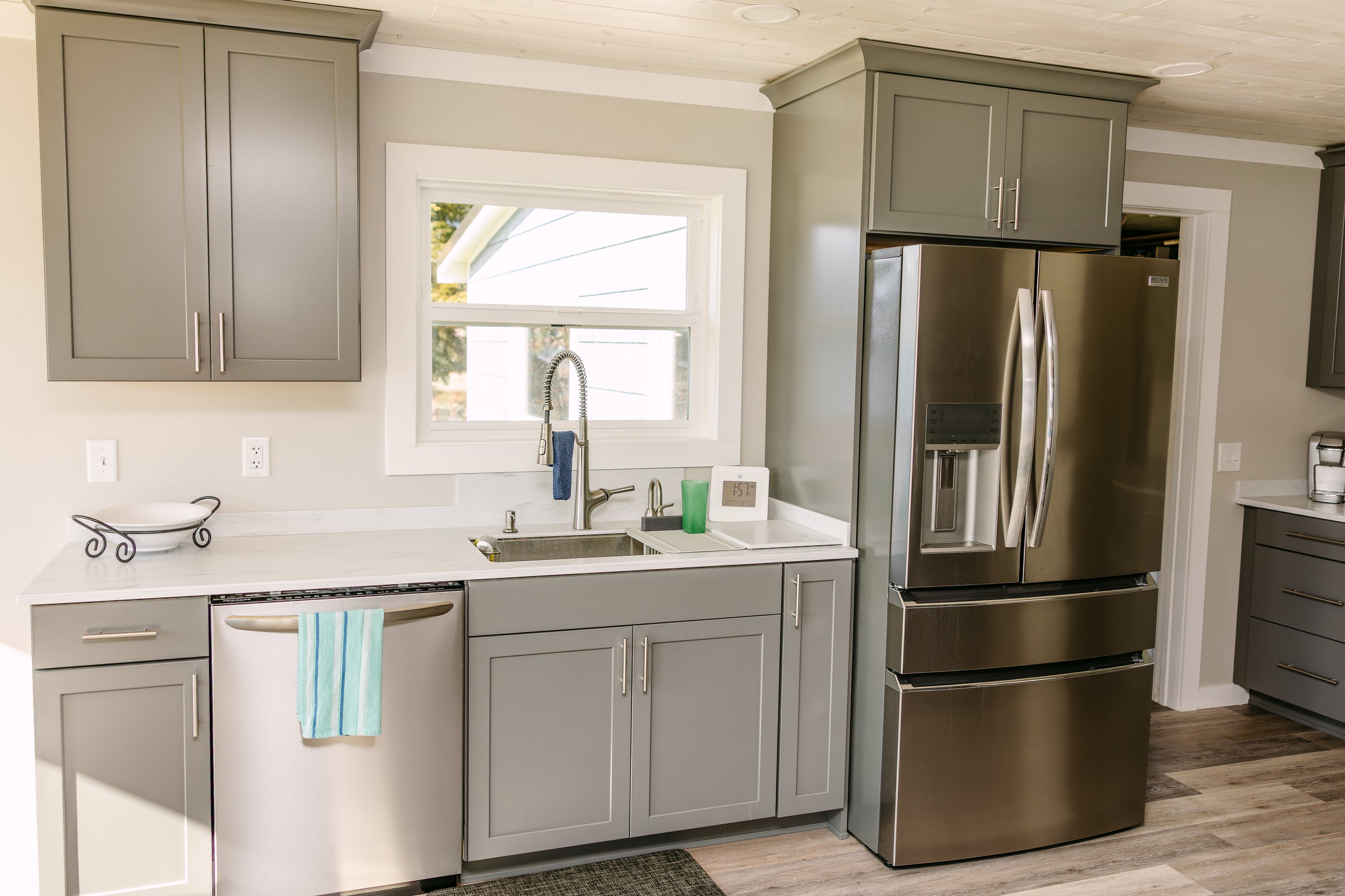 new renovated or custom-built kitchen