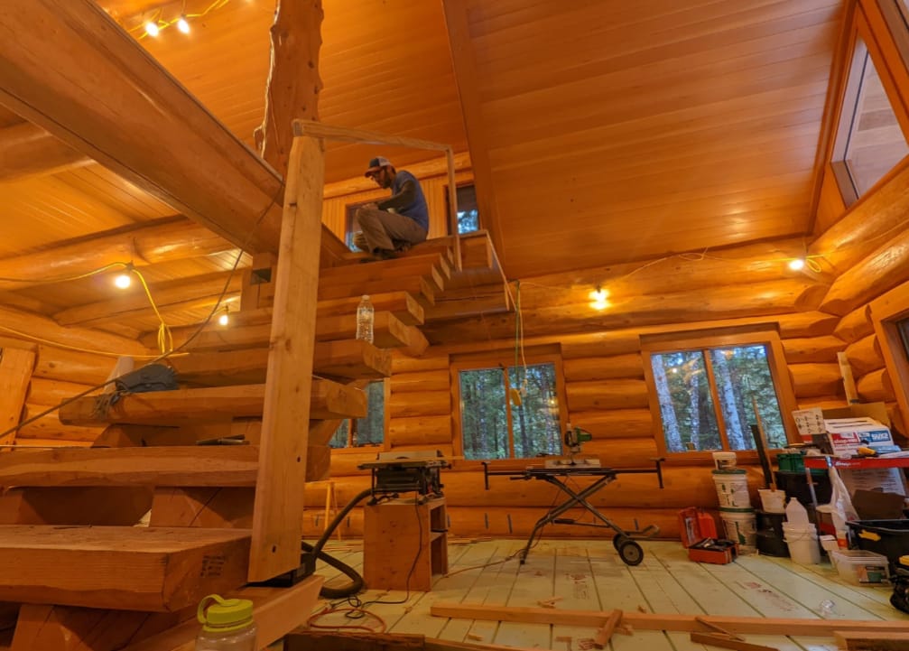 Interior home wooden contructon 